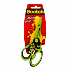 Ciseaux Scotch Deco pour enfants - Couleurs aléatoires - 16,5 cm - Couleurs aléatoires