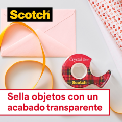 Rubans adhésifs Scotch, lot de 8 – 19 mm x 33 m – 7 – 1 offert – Transparent