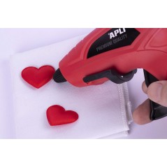 ✅ Apli Pistolet à Colle 40W Rouge couleur rouge en stock