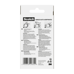 Bandes de gestion de câbles Scotch - 19 mm x 3,6 m - Noir