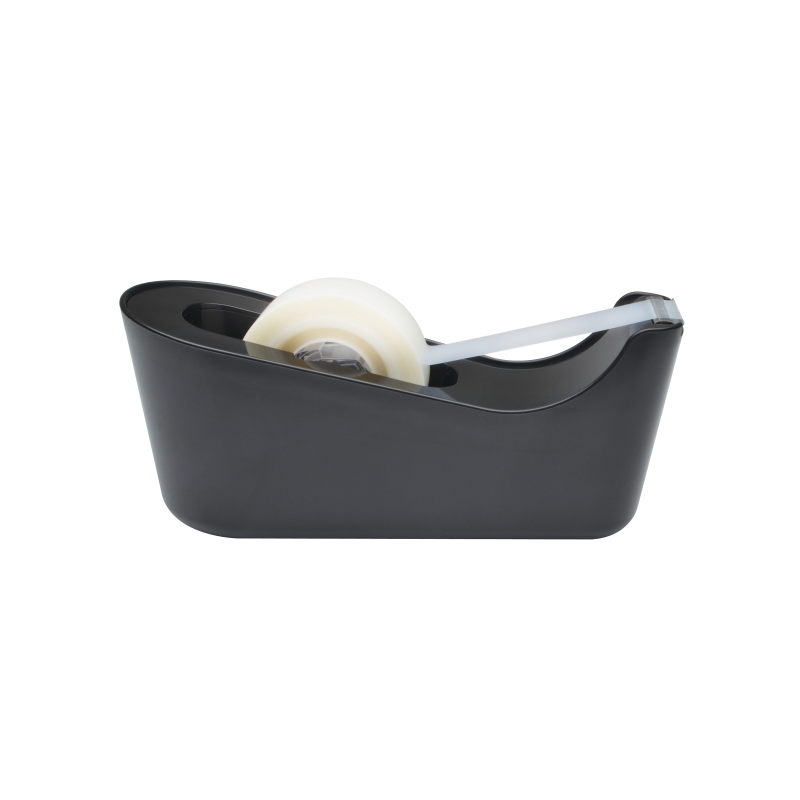 Dévidoir de ruban adhésif Scotch - Pour rubans jusqu'à 19 mm x 33 m - Ruban inclus - Noir