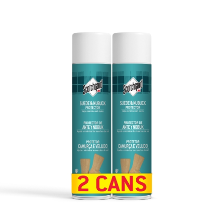 Protecteur Scotchgard pour cuir, daim et nubuck - 2 flacons de 400 ml
