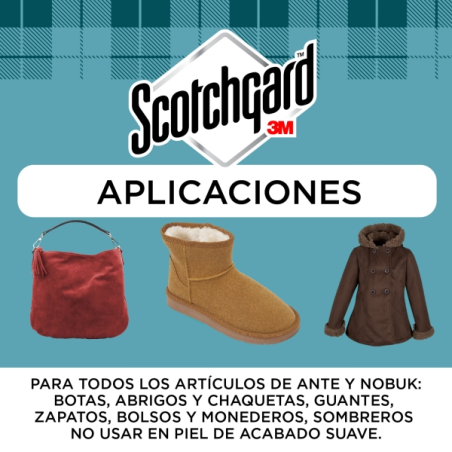 Protecteur Scotchgard pour cuir, daim et nubuck - 2 flacons de 400 ml