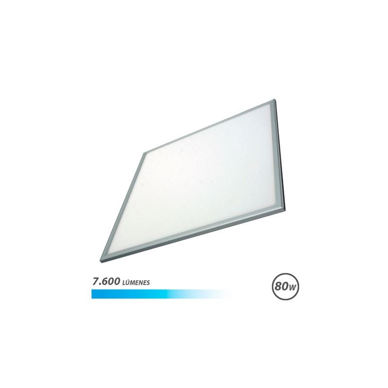 Panneau LED Elbat 60x60 80W 7600LM - Lumière froide - Économie d'énergie - Longue durée de vie - Installation facile - Couleur Panneau LED Elbat 60x60 80W 7600LM - Lumière froide - Économie d'énergie - Longue durée de vie - Installation facile - Couleur