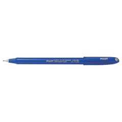 Pilot Super Color Rotulador Permanente Ultra Fino - Punta de Poliacetal 1mm - Libre de Xileno - Color Azul