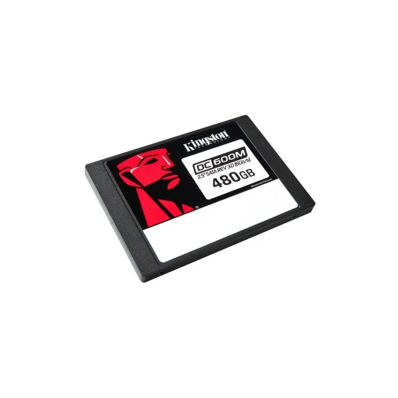 Kingston Data Center DC600M Disque SSD 2,5" 480 Go Enterprise SATA 3.0 - Usage mixte
