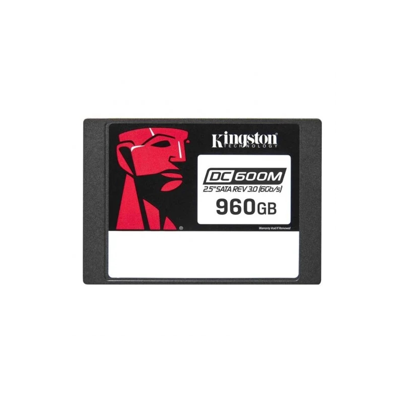 Kingston Data Center DC600M Disque SSD 2,5" 960 Go Enterprise SATA 3.0 - Usage mixte