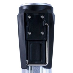 ✅ Lampe Torche LED Rechargeable Elbat - Crochet et Aimant - Cob + LED 10W 800LM - Couleur Noir couleur jaune en stock