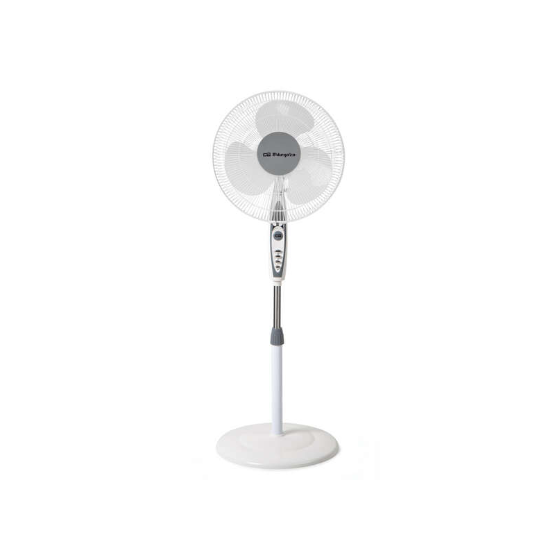 Ventilateur sur pied Orbegozo SF 0147 blanc 3 vitesses Ventilateur sur pied Orbegozo SF 0147 blanc 3 vitesses
