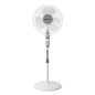 Ventilateur sur pied Orbegozo SF 0147 blanc 3 vitesses Ventilateur sur pied Orbegozo SF 0147 blanc 3 vitesses