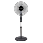 Ventilateur sur pied Orbegozo SF 0148 noir 3 vitesses Ventilateur sur pied Orbegozo SF 0148 noir 3 vitesses