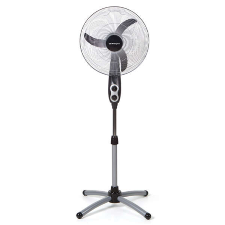 ventilateur sur pied noir Orbegozo