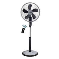 ventilateur sur pied noir Orbegozo