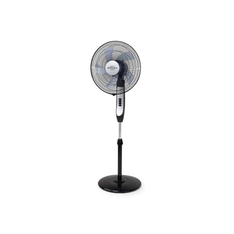 Ventilateur sur pied Orbegozo SF 0441 noir à 3 vitesses