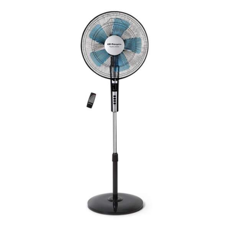 ventilateur sur pied noir télécommande
