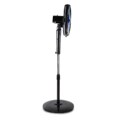 ventilateur sur pied noir télécommande