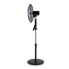 ventilateur sur pied noir télécommande