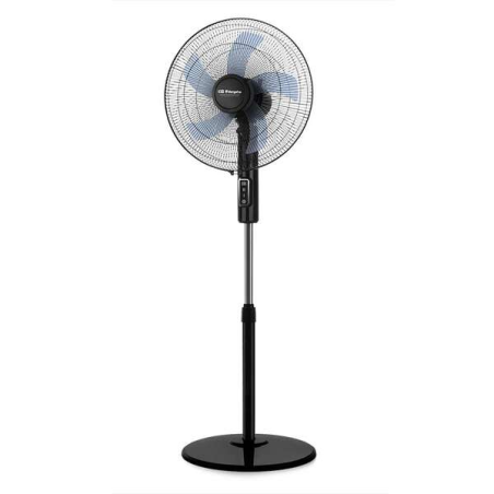 ventilateur sur pied noir Orbegozo