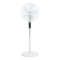 Ventilateur sur pied Orbegozo SF 2040 blanc 3 modes minuterie