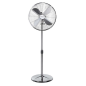 Ventilateur sur pied Orbegozo SF 3345 argent 3 vitesses