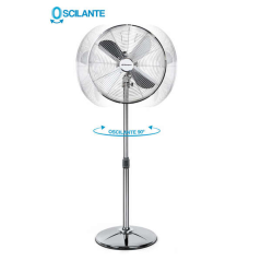 ventilateur sur pied argent Orbegozo