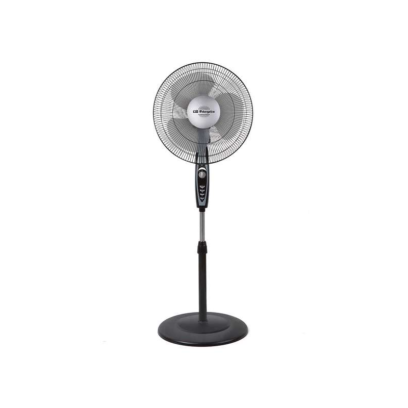 Ventilateur sur pied Orbegozo SF 3347 noir multi-réglable Ventilateur sur pied Orbegozo SF 3347 noir multi-réglable