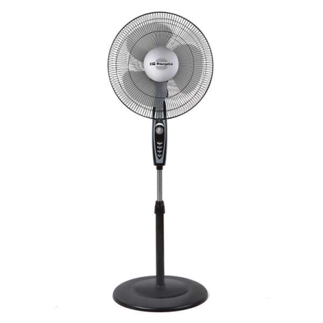 Ventilateur sur pied noir Orbegozo