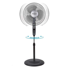 Ventilateur sur pied Orbegozo SF 3347 noir multi-réglable