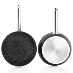 Orbegozo SFH 9532 Poêle à Frire Pleine Induction - Aluminium Forgé avec Antiadhésif - Adaptée à Tous Types de Feux - Écologique