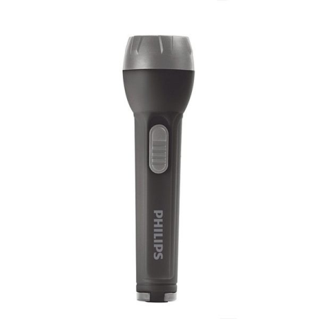 Lampe torche LED Philips - 22 lumens - Fonctionne sur piles - Noir et gris