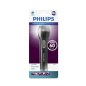 Lampe torche LED Philips - 22 lumens - Fonctionne sur piles - Noir et gris