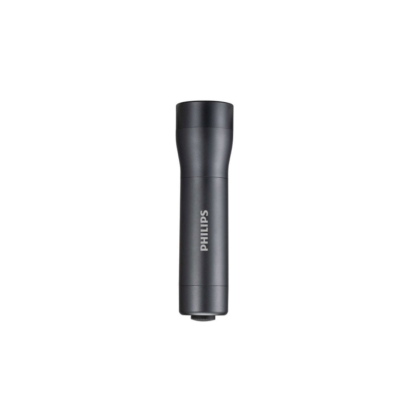 Lampe torche LED Philips - Jusqu'à 6 heures d'autonomie - IPX4 - 170 lumens - Piles incluses - Noire