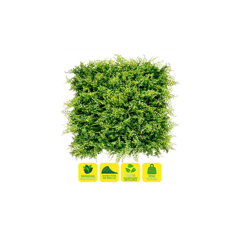 Série de jardin de jardin vertical Sungarden 50x50cm - Couleur verte