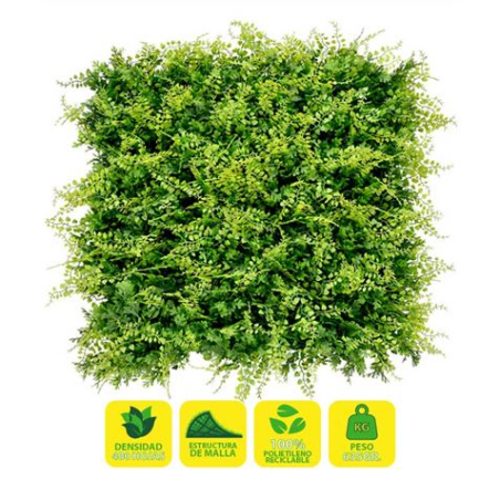 Série de jardin de jardin vertical Sungarden 50x50cm - Couleur verte