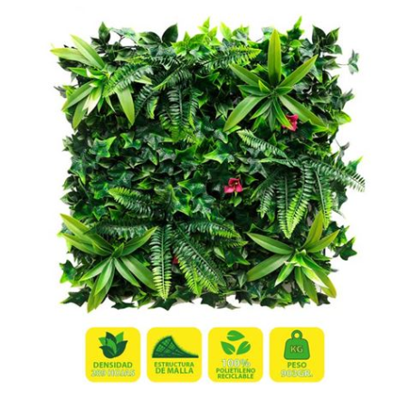Jardin vertical Sungarden Série Verdeval 50x50cm - Couleur Vert