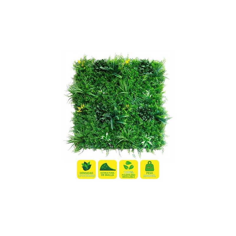 Jardin vertical Sungarden Série Verdisa 100x100cm - Couleur verte