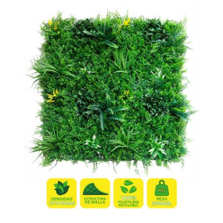 Jardin vertical Sungarden Série Verdisa 100x100cm - Couleur verte