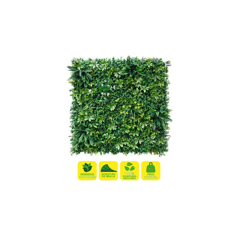 Jardin vertical Sungarden Série Florenza 100x100cm - Couleur verte