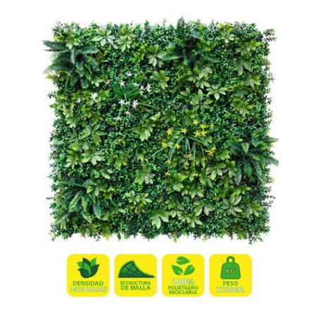Jardin vertical Sungarden Série Florenza 100x100cm - Couleur verte