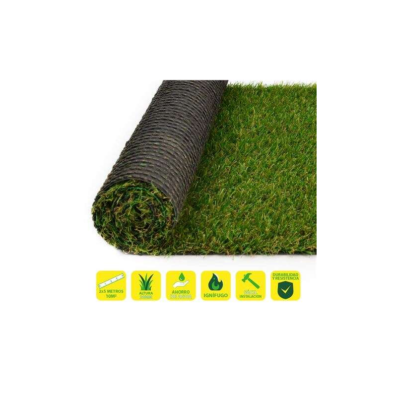 Gazon Artificiel SunGarden 2x5m - 20mm - Série Elegant