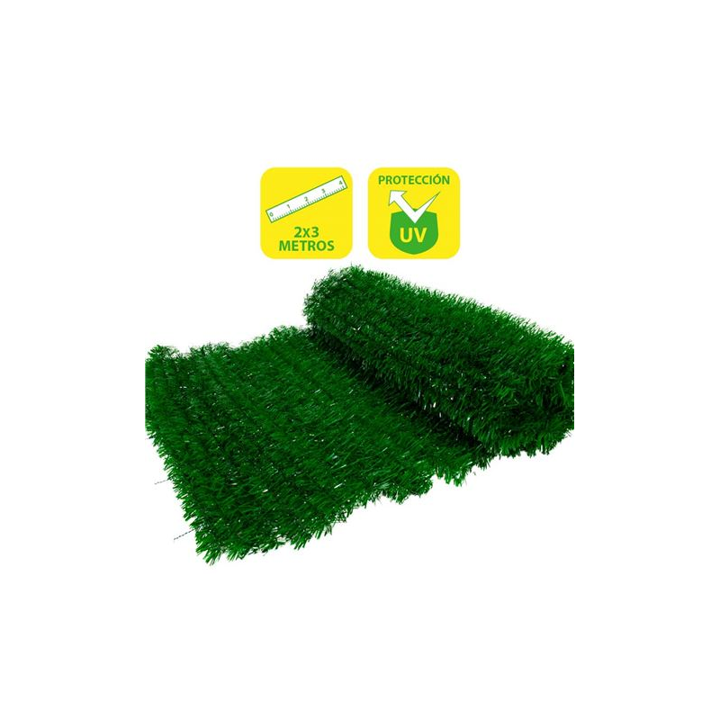 Haie Artificielle Verte Sungarden 2x3m - Couleur Verte