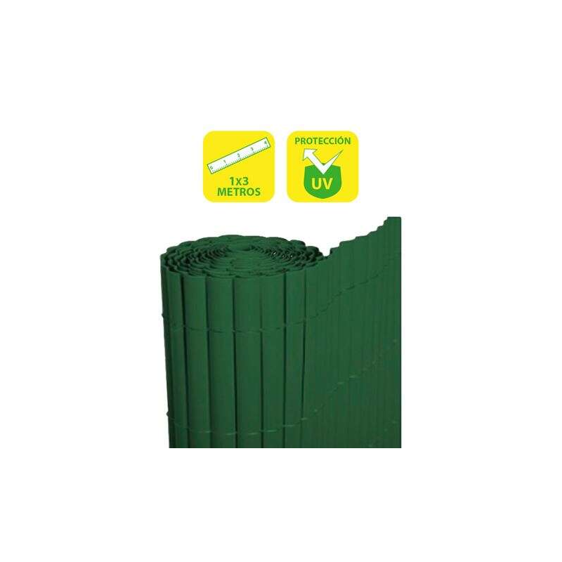 Haie en plastique double face SunGarden 1x3m - Couleur verte