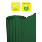 Haie en plastique double face SunGarden 1x3m - Couleur verte