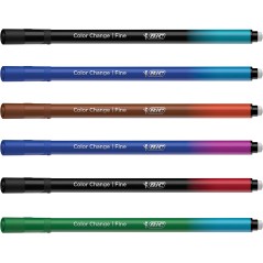 Lot de 6 feutres Bic Intensity