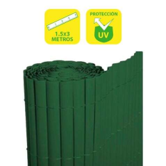 Haie en plastique double face SunGarden 1,5x3m - Couleur verte