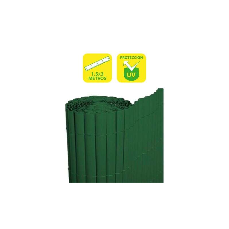 Haie en plastique double face SunGarden 1,5x3m - Couleur verte