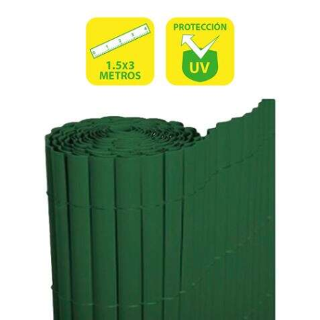 Haie en plastique double face SunGarden 1,5x3m - Couleur verte
