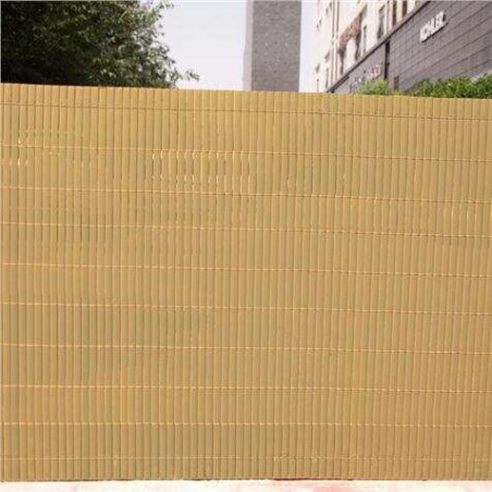Haie en plastique double face SunGarden 1,5x3m - Couleur marron clair