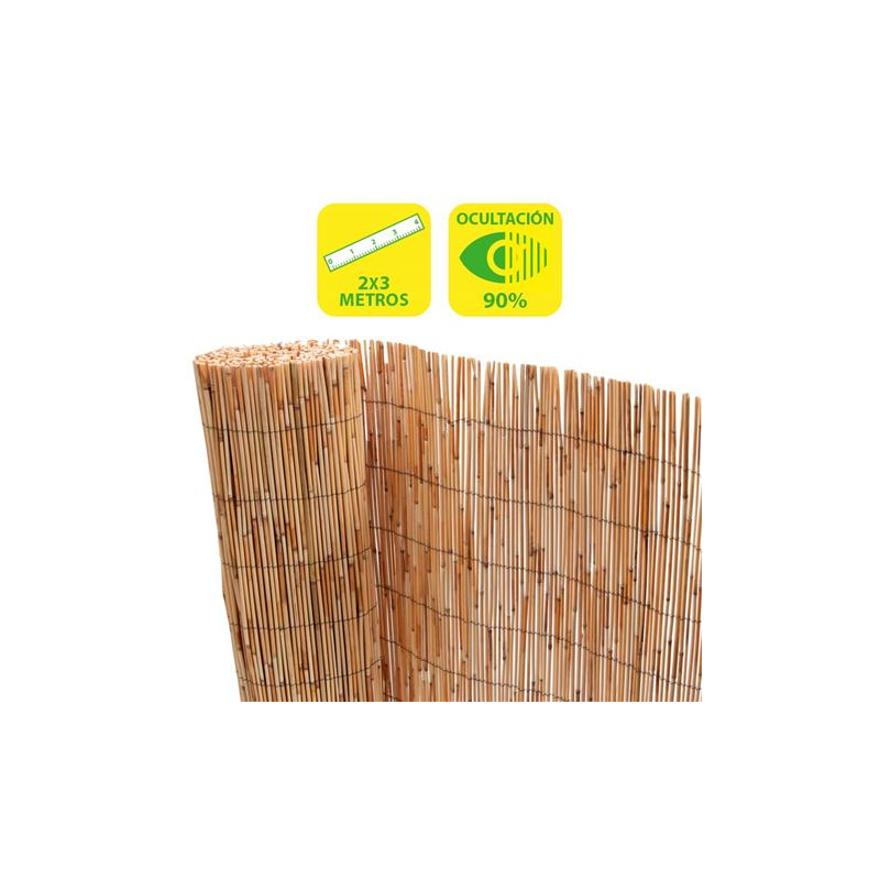 Roseau naturel entier Sungarden 2x3m - Couleur marron