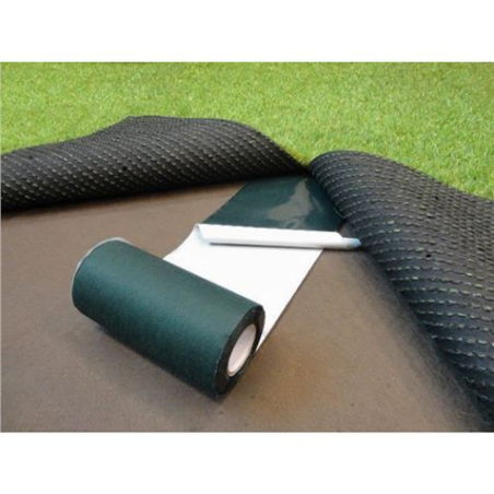 Ruban adhésif Union Sungarden pour installation de gazon artificiel 0,15 x 10 m – Couleur verte